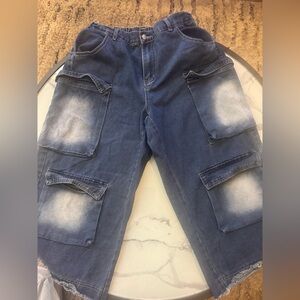 Women's Plus Size Jean Capris